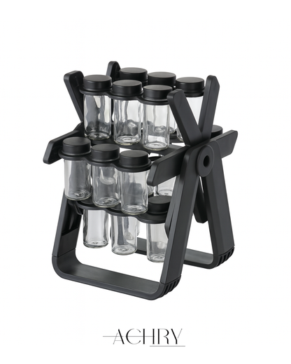 منظّم التوابل الدوّار 18 في 1-Spice Tower 18